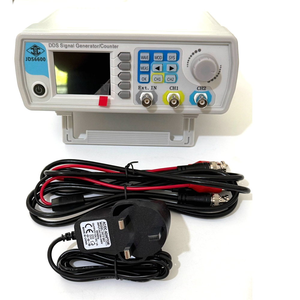 Dual Channel Arbitrary Waveform Function Generator 60Mhz - JDS6600 60MHz DDS Function Signal Generator