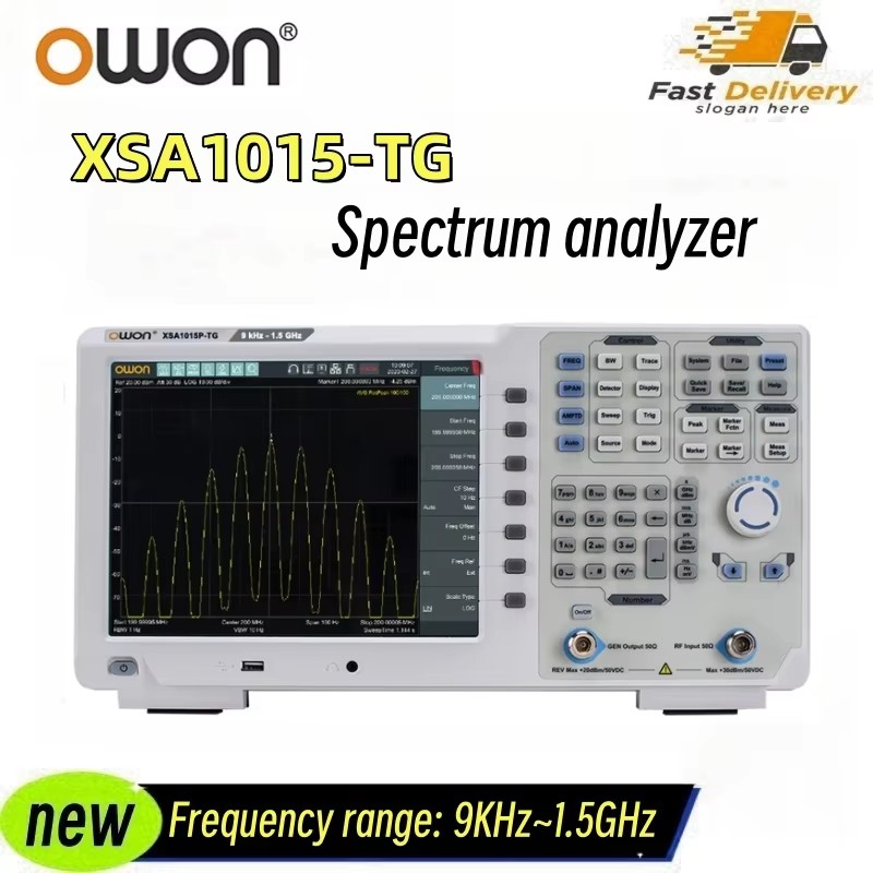 OWON XSA1015P - TG 9kHz - 1.5G - đánh giá và giá Spectrum Analyzer Tracking Generator 1.5Ghz